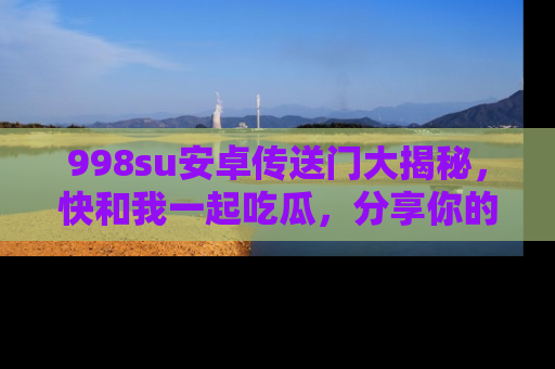 998su安卓传送门大揭秘,快和我一起吃瓜,分享你的发现!