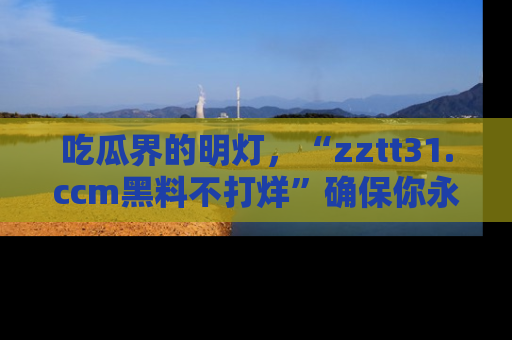 吃瓜界的明灯，“zztt31.ccm黑料不打烊”确保你永不迷路！