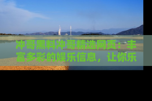 冲哥黑料冲哥精选网页:丰富多彩的娱乐信息,让你乐不停息