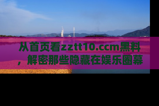 从首页看zztt10.ccm黑料,解密那些隐藏在娱乐圈幕后的丑闻故事!