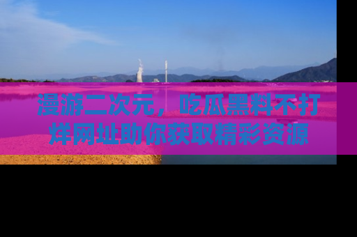漫游二次元，吃瓜黑料不打烊网址助你获取精彩资源