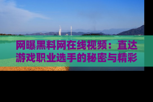 网曝黑料网在线视频:直达游戏职业选手的秘密与精彩动漫片段!
