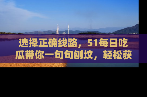 选择正确线路，51每日吃瓜带你一句句刨坟，轻松获取娱乐新资讯