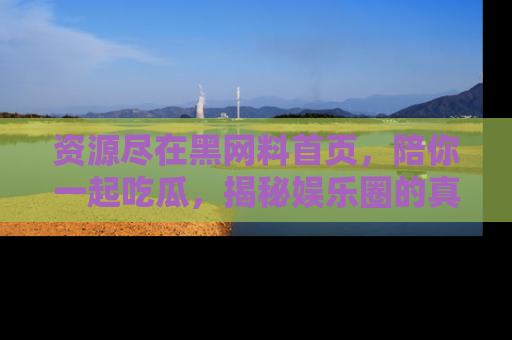 资源尽在黑网料首页,陪你一起吃瓜,揭秘娱乐圈的真实内幕