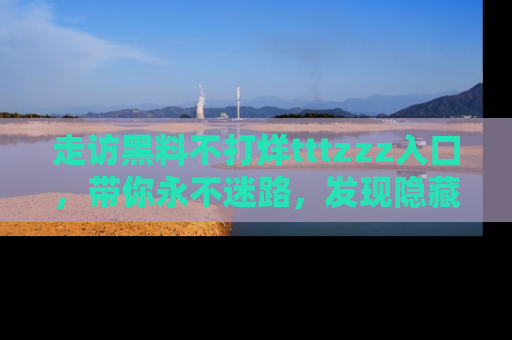 走访黑料不打烊tttzzz入口,带你永不迷路,发现隐藏的黑幕